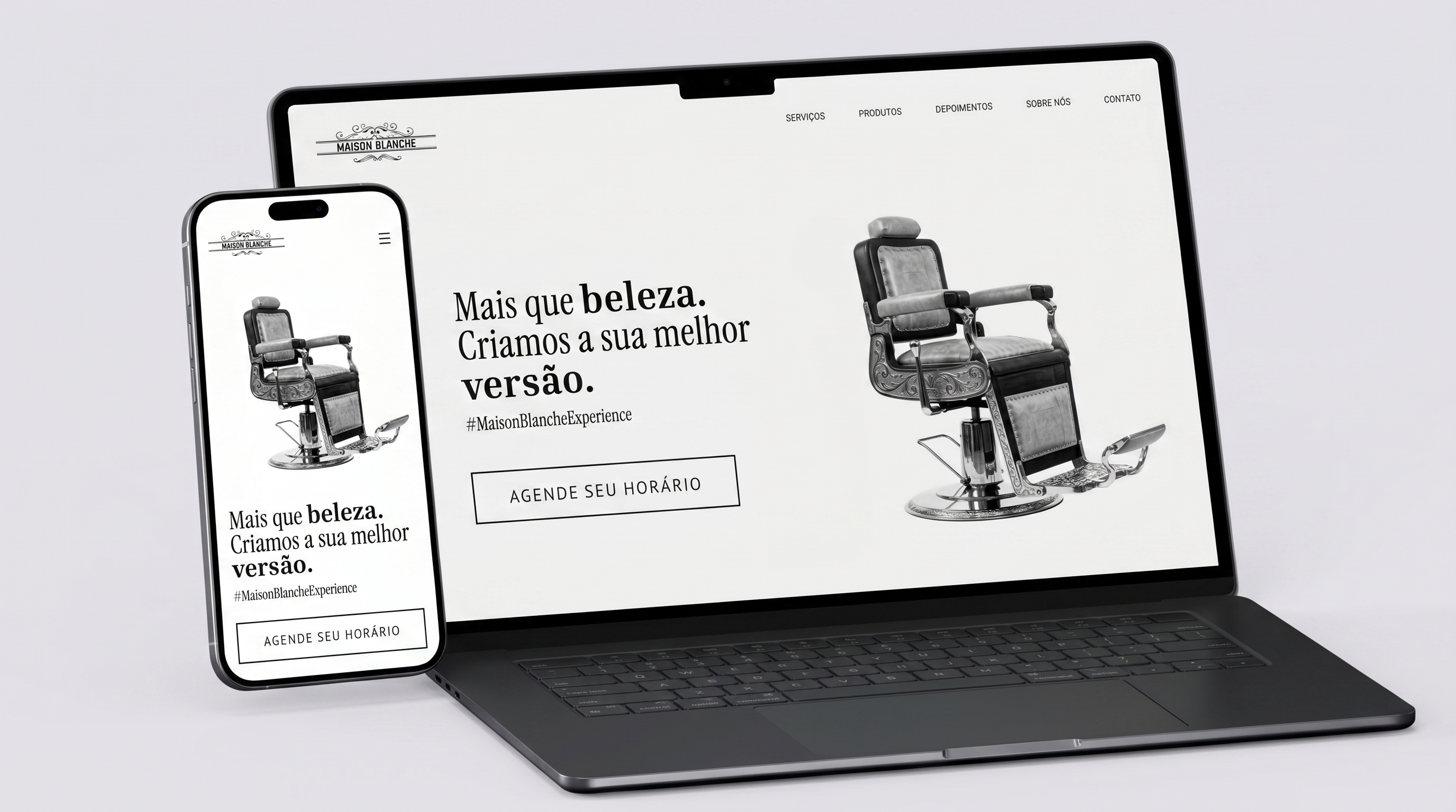 Maison Blanche interface preview